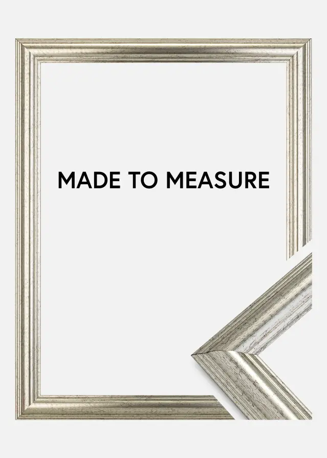 Marco Västkusten Plateado - Tamaño personalizable