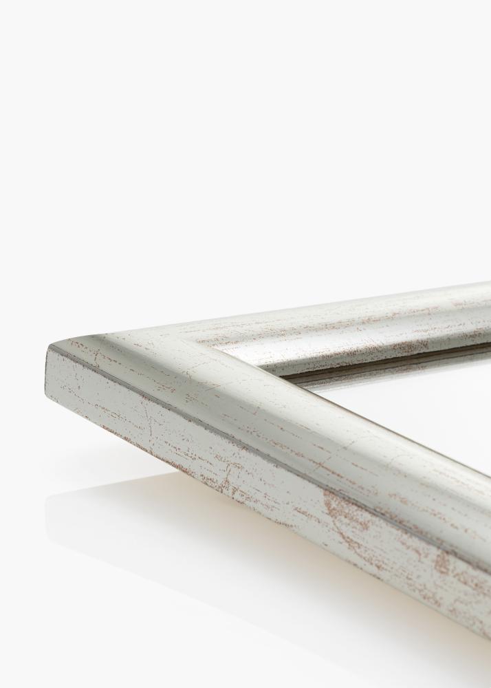 Espejo Tallahassee Plateado 46x56 cm