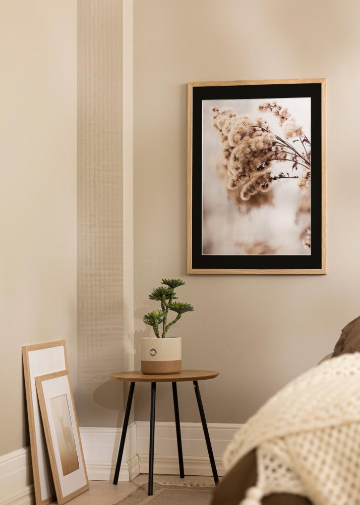 Marco Grimsåker Roble 40x40 cm - Paspartú Negro 10x10 inches