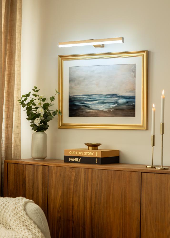 KAILA Glow Iluminación para Cuadros a Pilas 55 cm - Oro