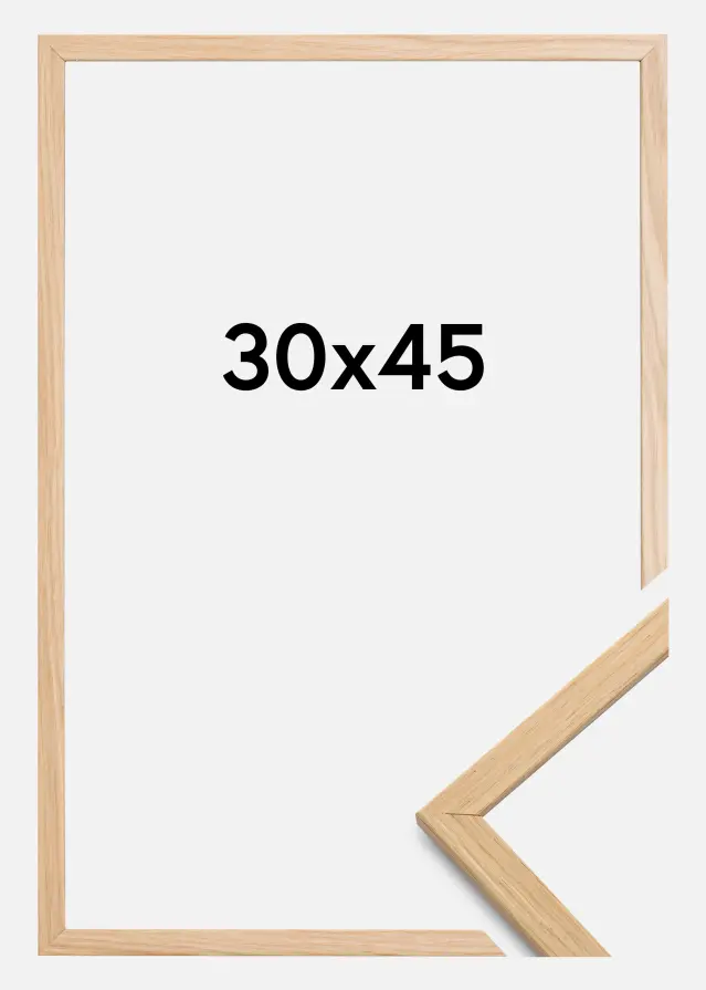 Marco Edsbyn Vidrio acrílico Roble 30x45 cm