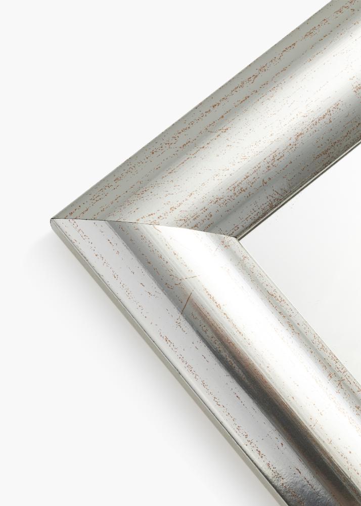 Espejo Tallahassee Plateado 46x56 cm