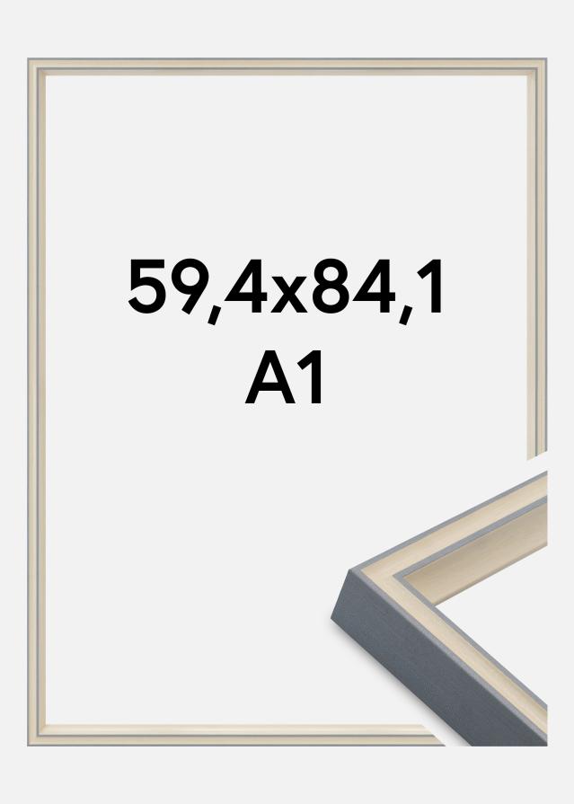 Marco Riga Vidrio acrílico Gris 59,4x84 cm (A1)