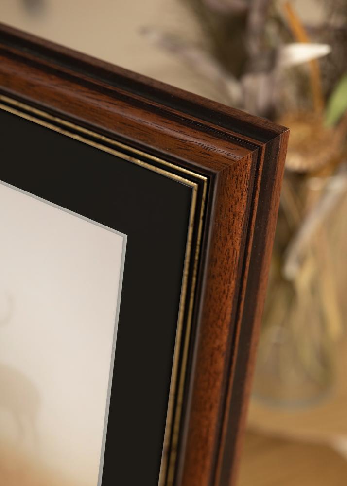 Marco Old Retro 40x50 cm - Paspartú Negro 30x40 cm