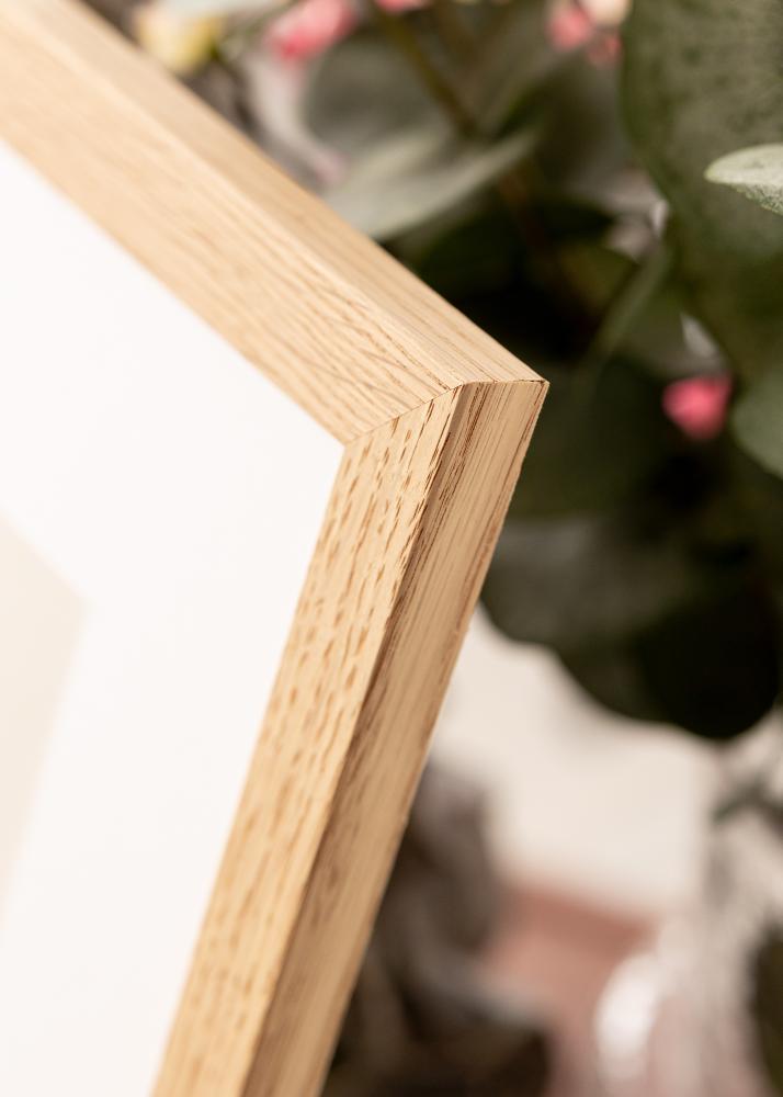 Marco Tidlös Vidrio acrílico Roble macizo 30x30 cm