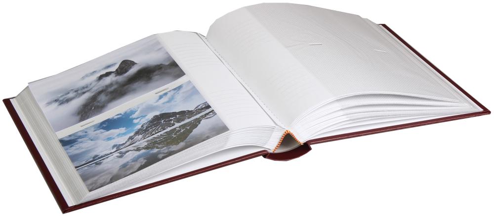 Diamante Álbum de fotos Rojo burdeos - 200 Fotos en formato 10x15 cm