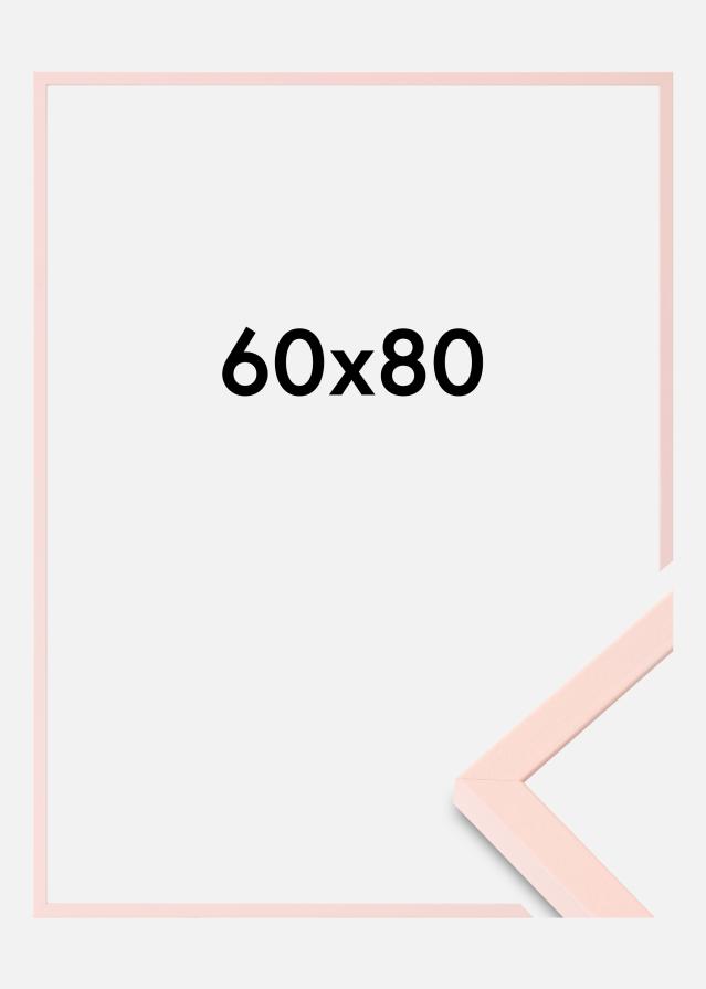 Colorful Vidrio acrílico Rosa 60x80 cm