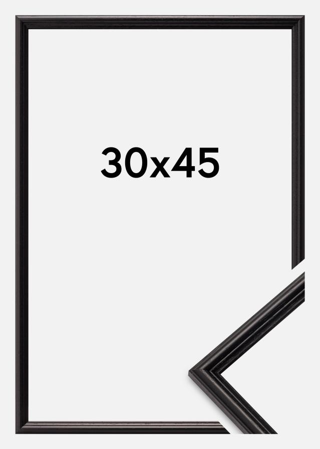Marco Horndal Vidrio acrílico Negro 30x45 cm