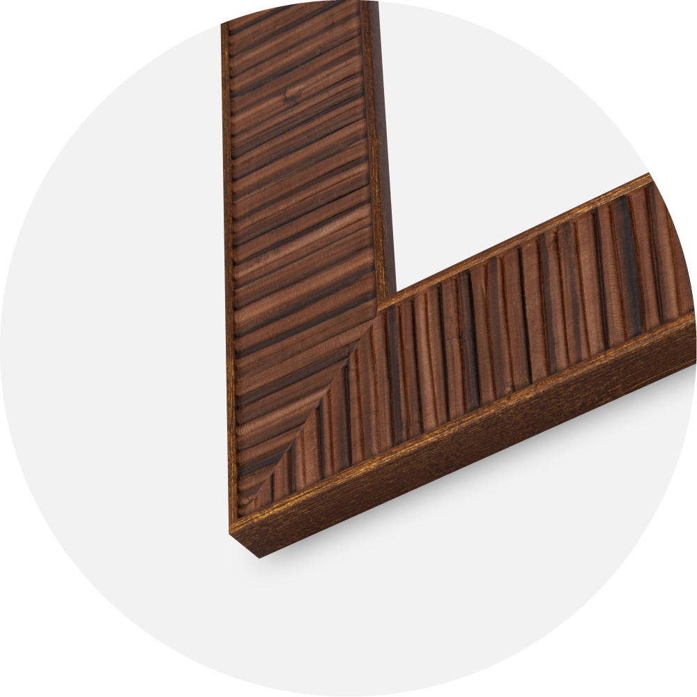 Marco Agust Vidrio acrílico Rosewood 21x29,7 cm (A4)