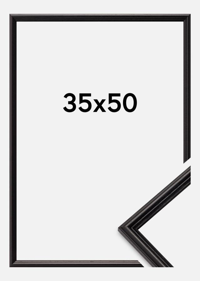 Marco Horndal Vidrio acrílico Negro 35x50 cm