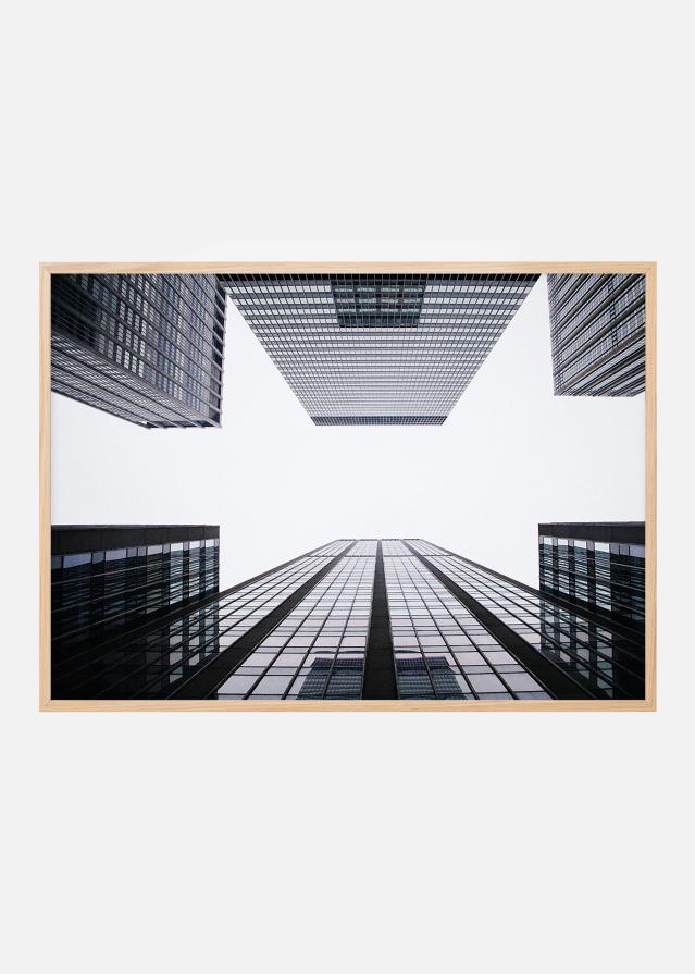 Póster Vista de la ciudad