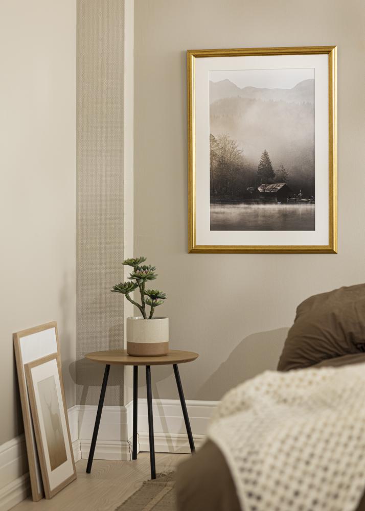 Marco Västkusten Oro 45x50 cm - Paspartús Blanco 34x40 cm