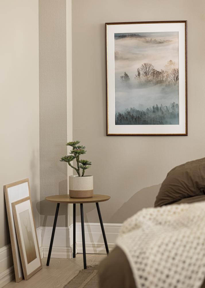 Marco Horndal Marrón 34x42 cm - Paspartús Blanco 25x32 cm