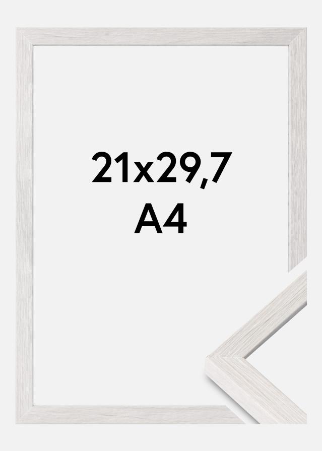 Marco Ares Vidrio Acrílico White Oak 21x29,7 cm (A4)