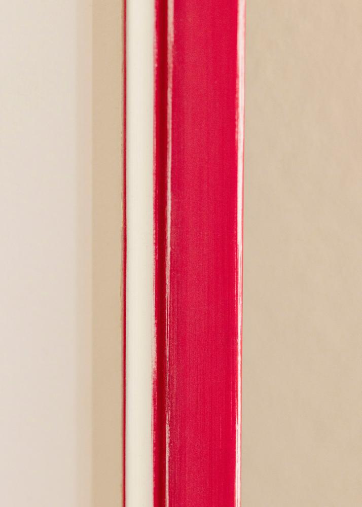 Marco Diana Vidrio acrílico Rojo 50x70 cm