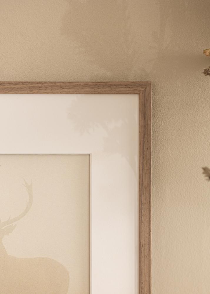 Marco Edsbyn Vidrio acrílico Nogal claro 21x29,7 cm (A4)