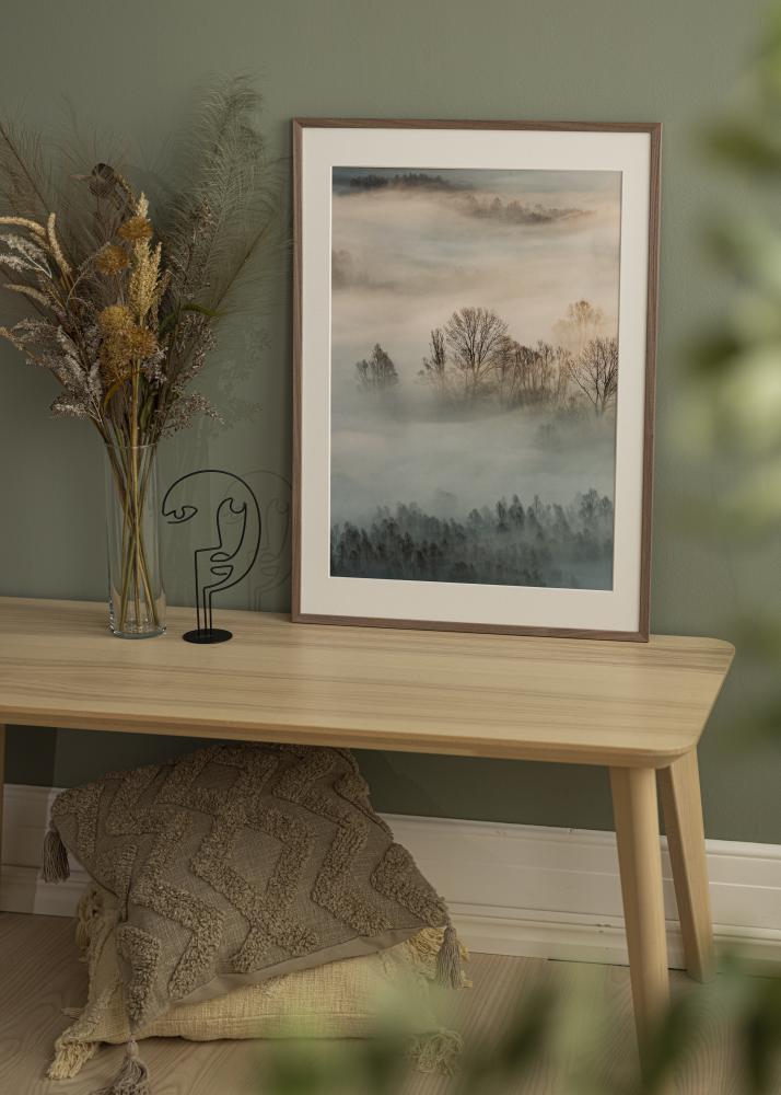 Marco Edsbyn Vidrio acrílico Nogal claro 21x29,7 cm (A4)