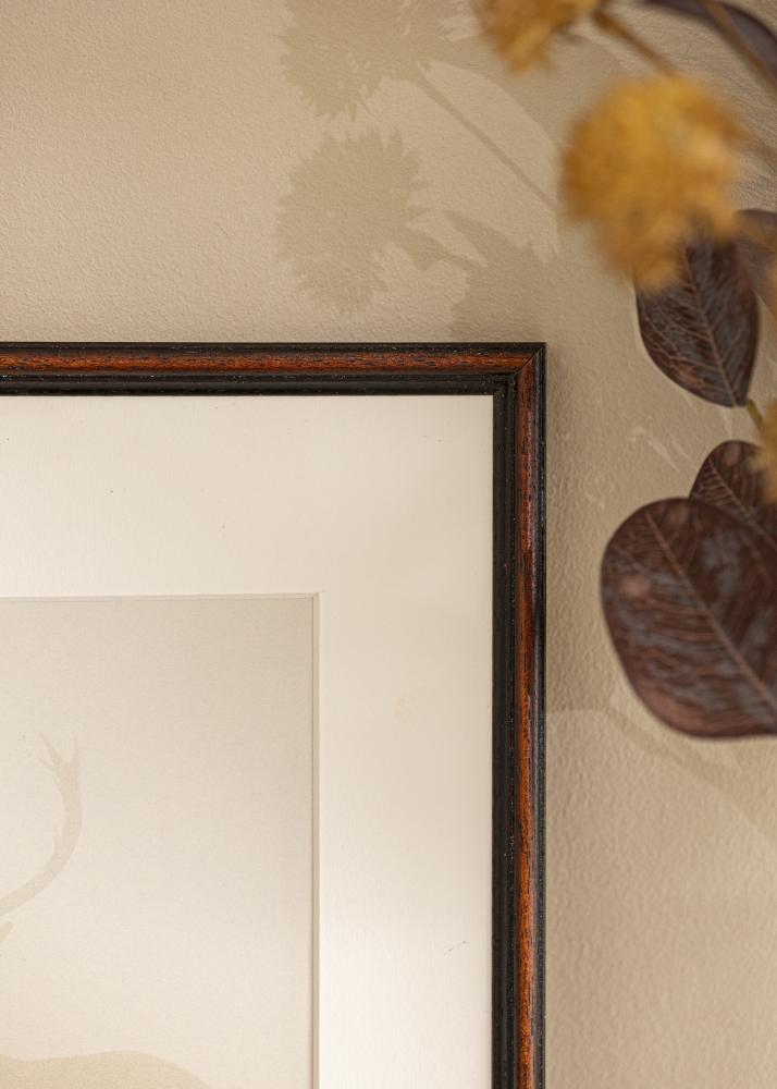 Marco Horndal Vidrio acrílico Castaño 40x40 cm