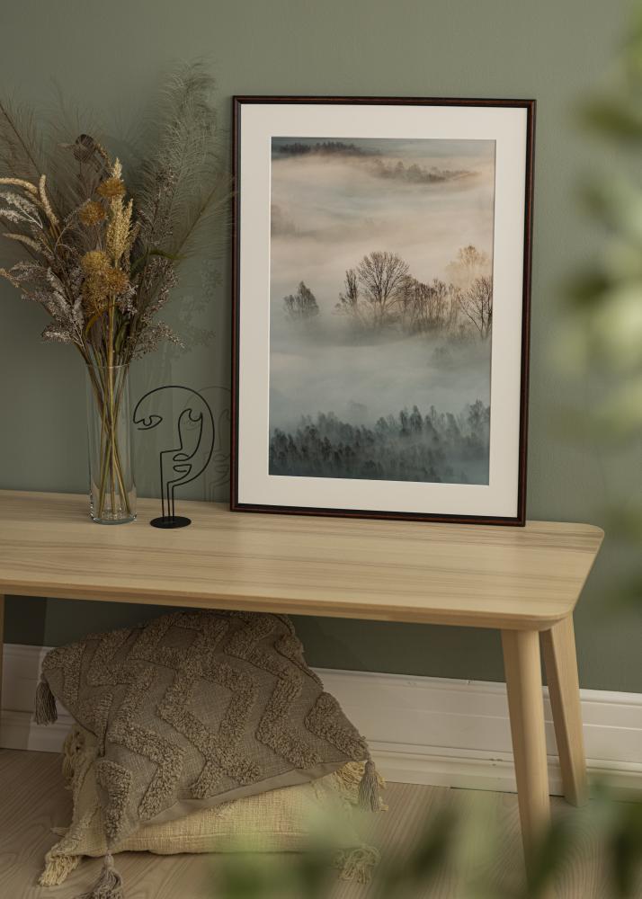 Marco Horndal Vidrio acrílico Castaño 40x40 cm