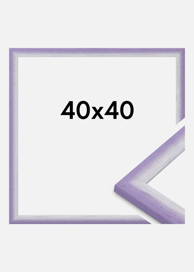 Marco Cornwall Vidrio acrílico lila claro 40x40 cm