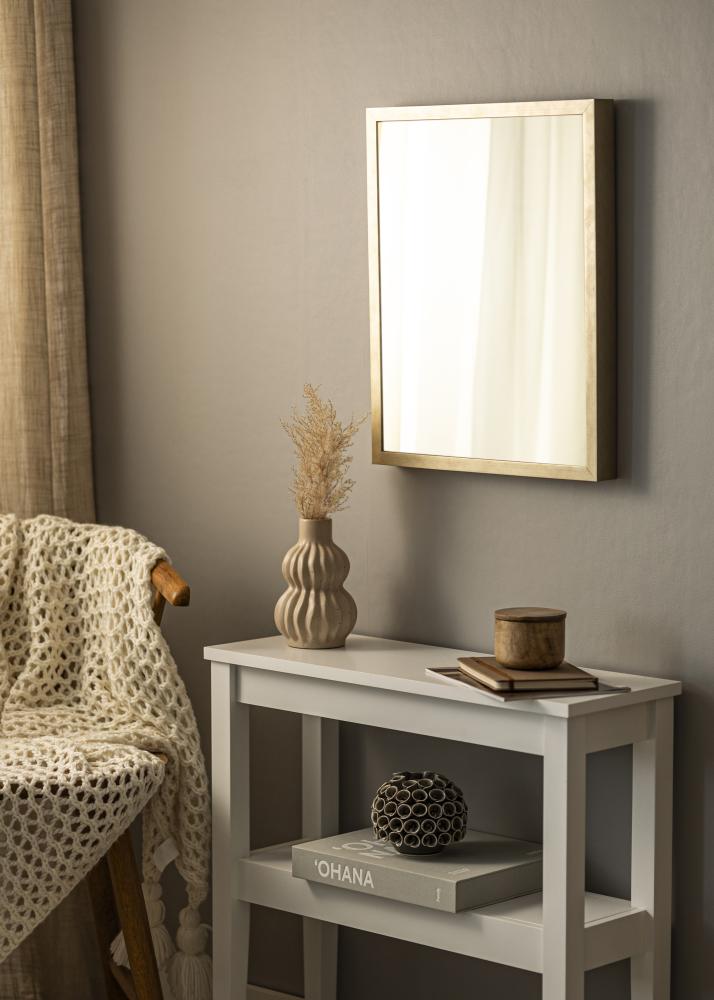 Espejo Somerset Plateado - Tamaño personalizable