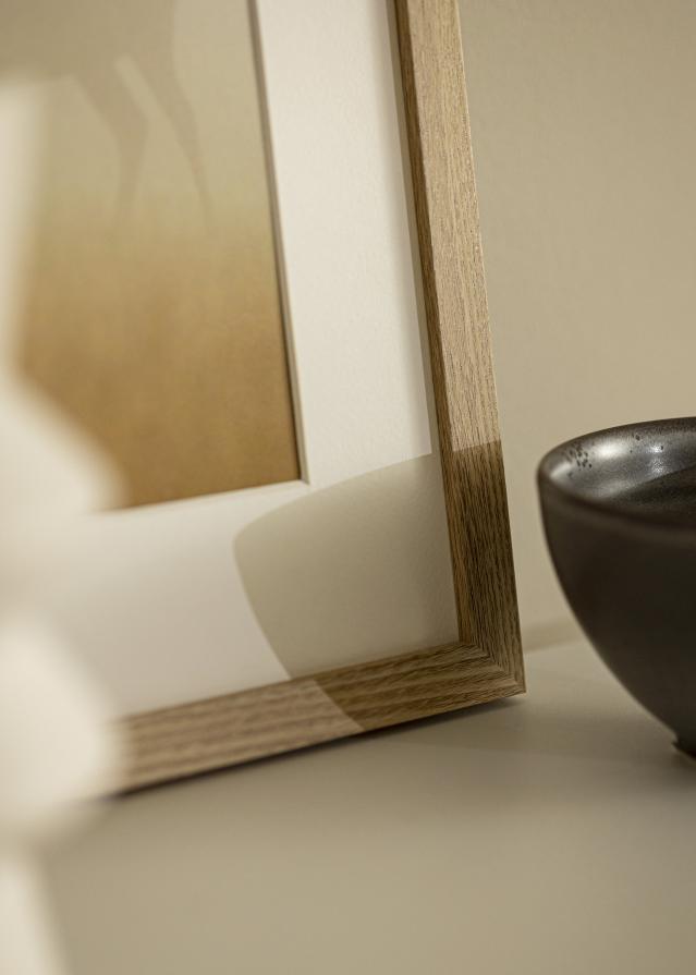 Marco Selection Vidrio acrílico Roble 65x80 cm