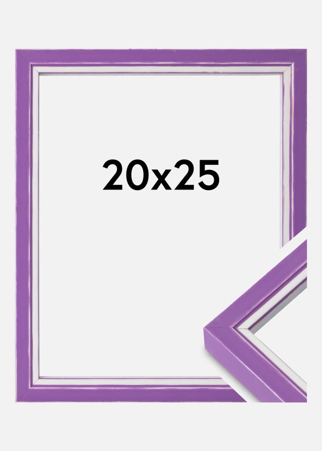 Marco Diana Vidrio acrílico Lila 20x25 cm