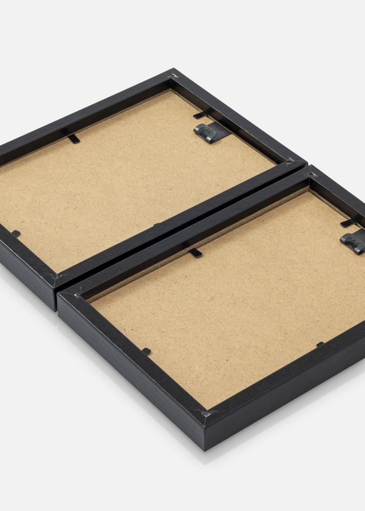 Marco plegable Negro 10x15 cm