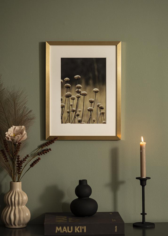 Marco Selection Vidrio acrílico Dorado 30x40 cm