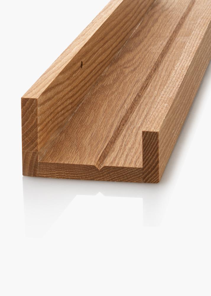 KAILA Estante para cuadros Roble 100 cm