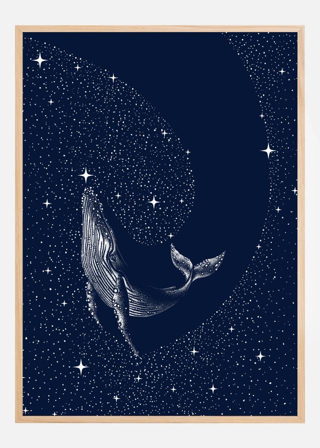 Starry Whale Póster