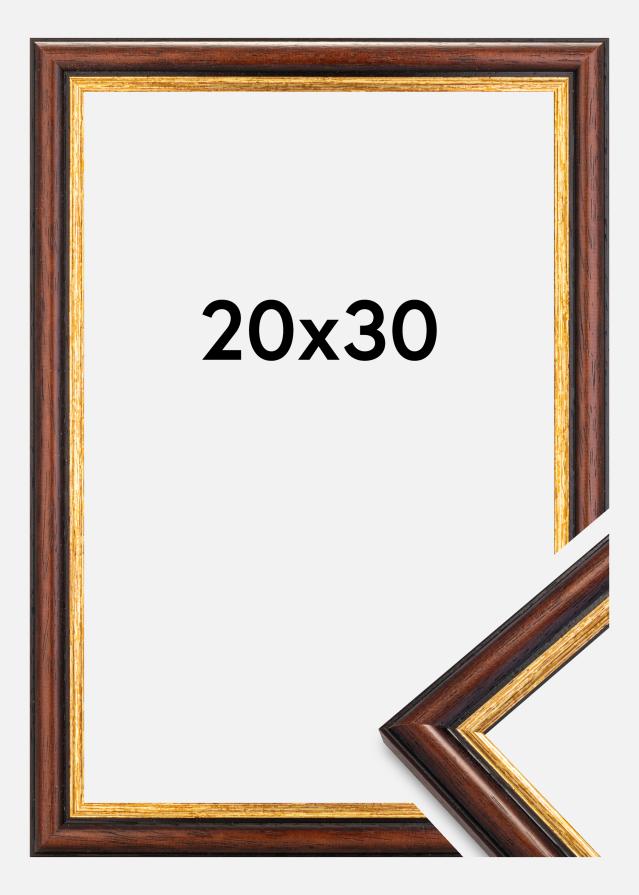 Marco Siljan Vidrio acrílico Marrón 20x30 cm