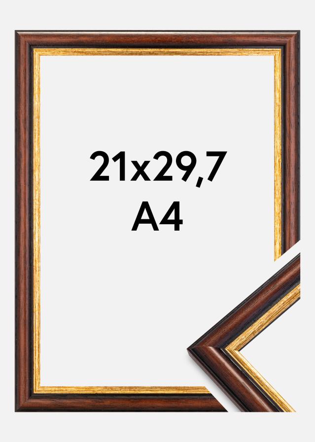 Marco Siljan Vidrio acrílico Marrón 21x29,7 cm (A4)