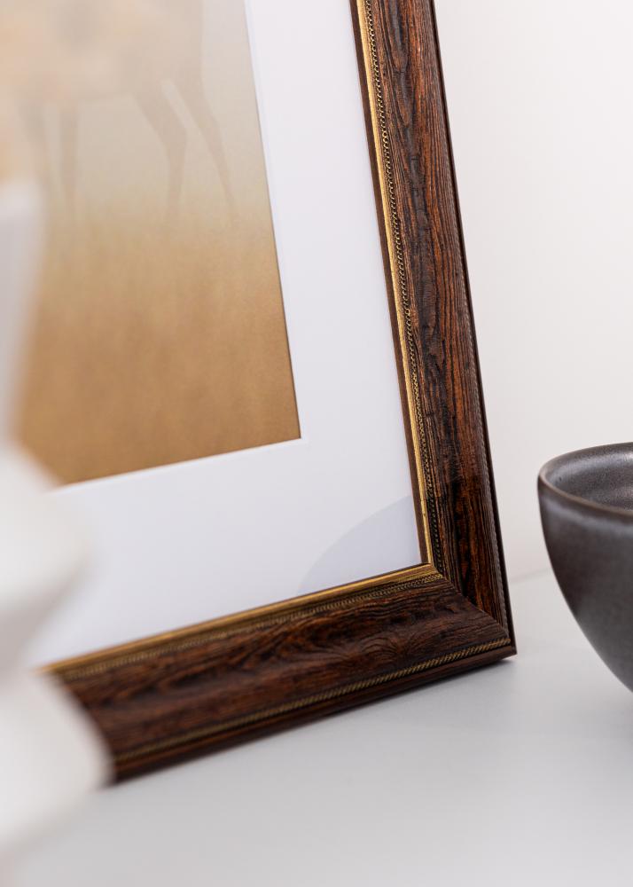 Marco Fabriano Vidrio Acrílico Marrón 42x59,4 cm (A2)