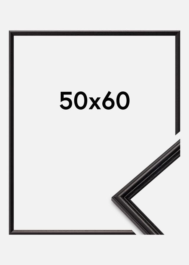 Marco Horndal Vidrio acrílico Negro 50x60 cm