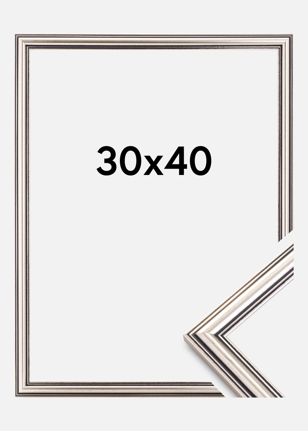 Product Image for Marco Tango Plateado 30x40 cm