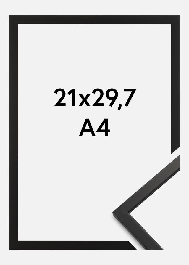 Marco Edsbyn Vidrio acrílico Negro 21x29,7 cm (A4)