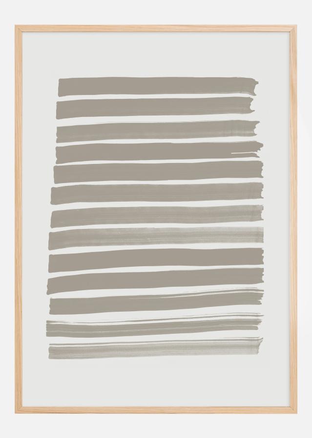 Green Strokes Póster