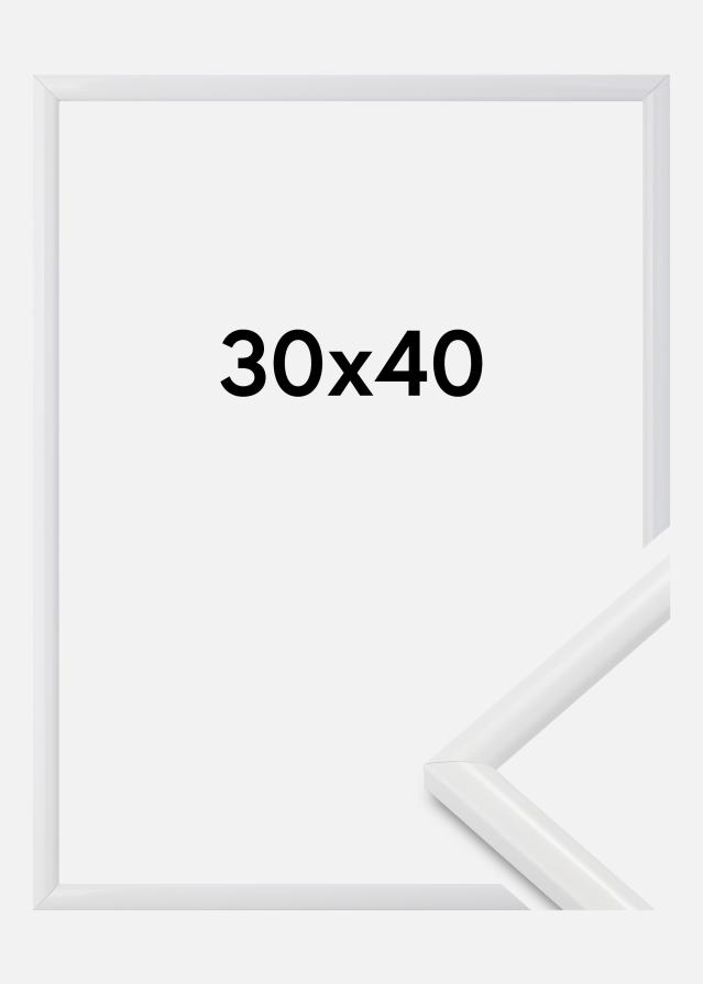 Marco Newline Blanco 30x40 cm