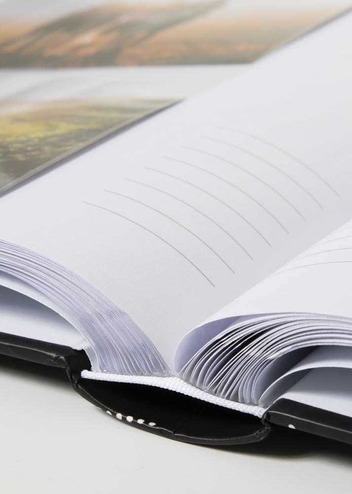 Grindy De líneas Álbum de fotos Blanco - 200 Fotos en formato 11x15 cm