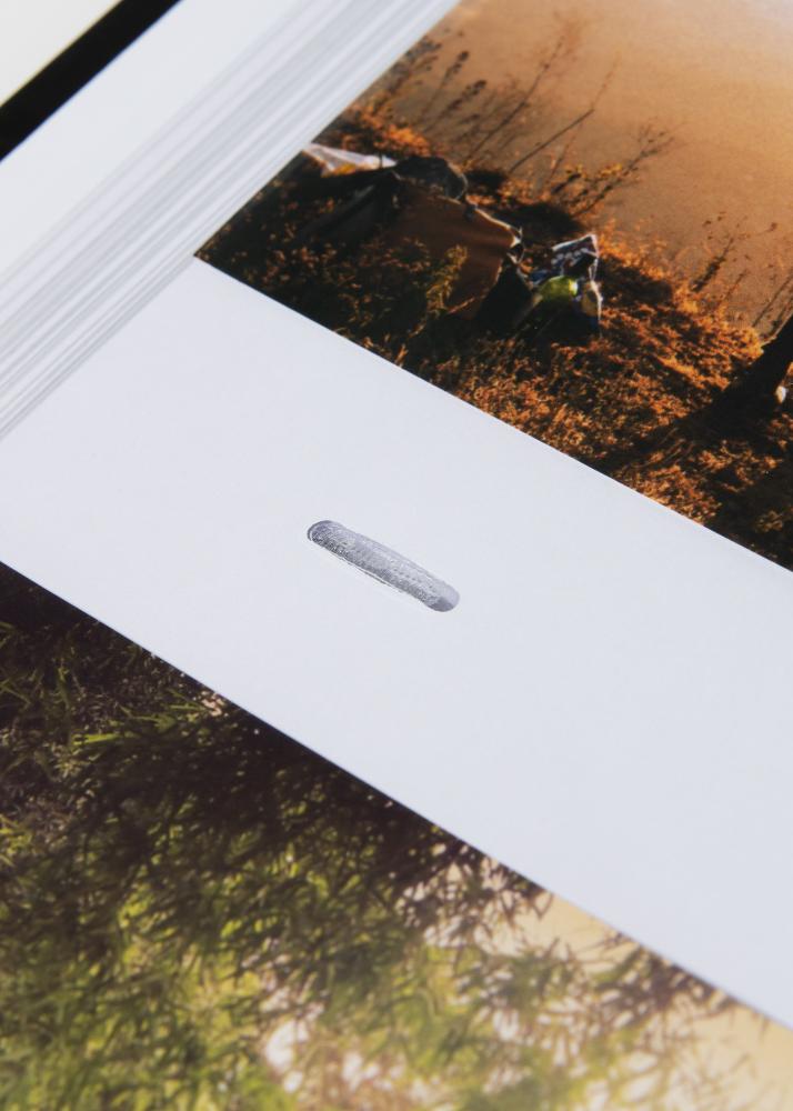 Grindy De líneas Álbum de fotos Blanco - 200 Fotos en formato 11x15 cm