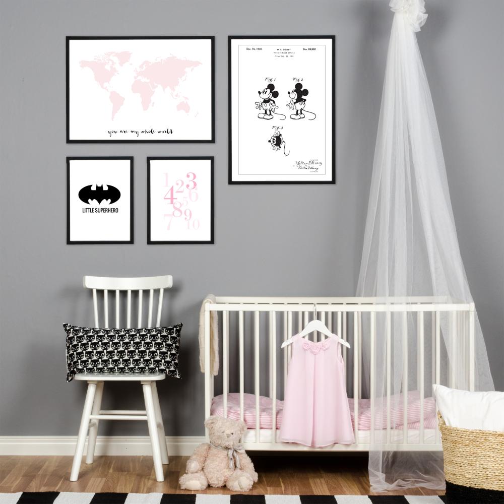 Dibujo de patente - Disney - Mickey Mouse Póster