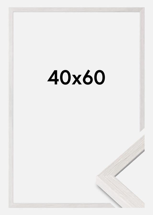 Marco Ares Vidrio Acrílico White Oak 40x60 cm