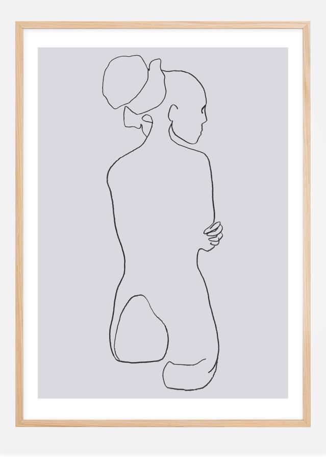 Female lines I Póster