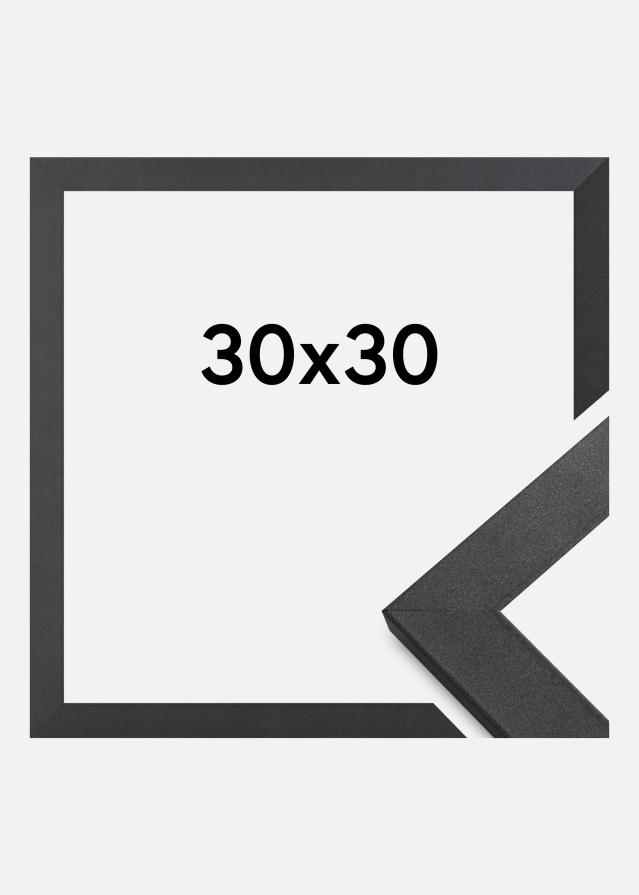 Marco Graphite Wood Vidrio acrílico 30x30 cm
