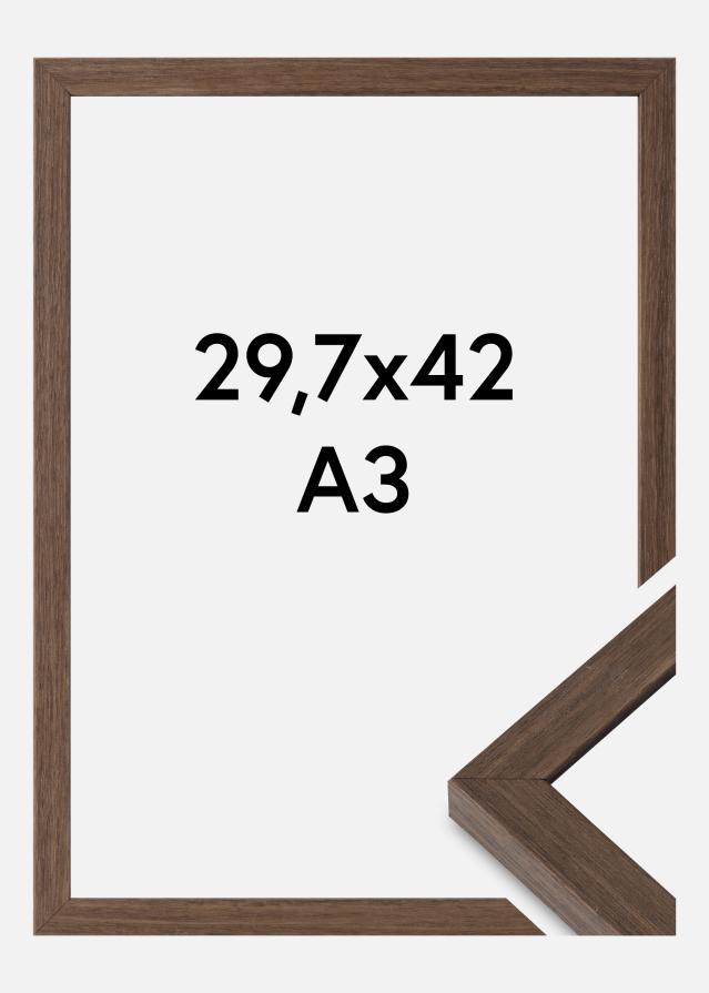 Marco Hermes Vidrio acrílico Nuez 29,7x42 cm (A3)