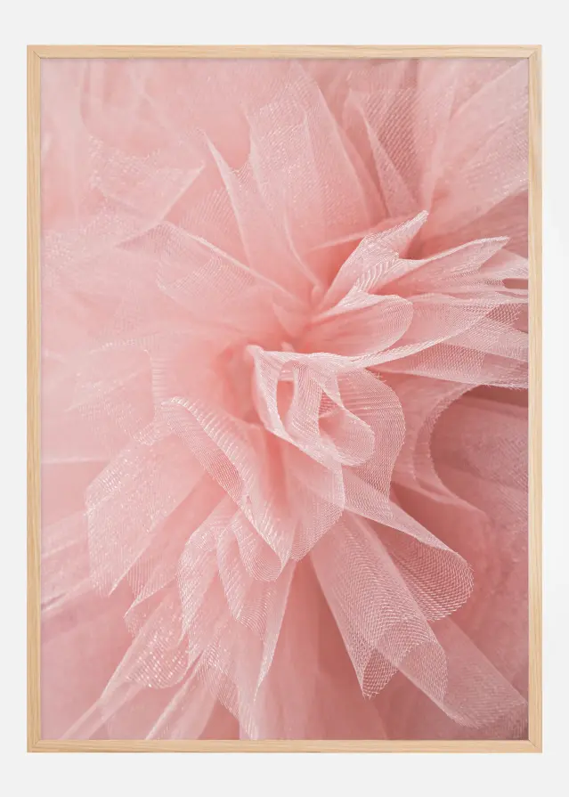 Pink tulle Póster