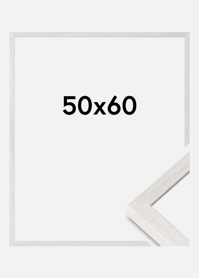 Marco Ares Vidrio Acrílico White Oak 50x60 cm