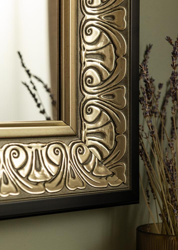 Espejo Wismar Plateado 40x80 cm