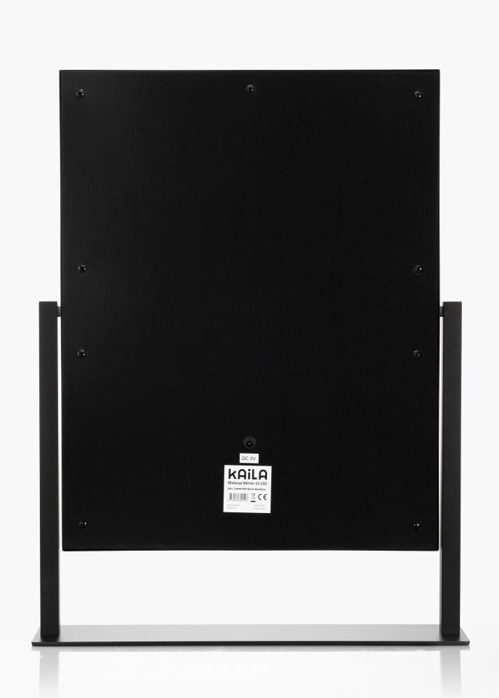 KAILA Espejo tocador VI Negro- 46x60 cm